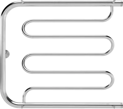 Полотенцесушитель водяной Indigo Liana FLW50-60P серебро