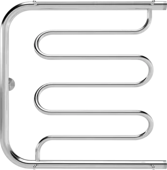 Полотенцесушитель водяной Indigo Liana FLW60-60P серебро