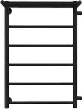 Полотенцесушитель водяной Indigo Line LLSHSW70-40BRR-б/п-60 черный
