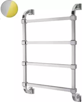 Полотенцесушитель водяной Margaroli Concerto 732-4 7324704CON, хром/золото