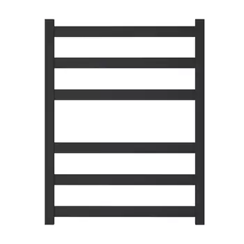 Полотенцесушитель водяной Point Меркурий PN83156B П6 500x600, черный