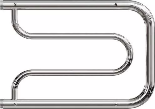 Полотенцесушитель водяной Point PN21335P 320x500 Фокстрот с полкой, хром