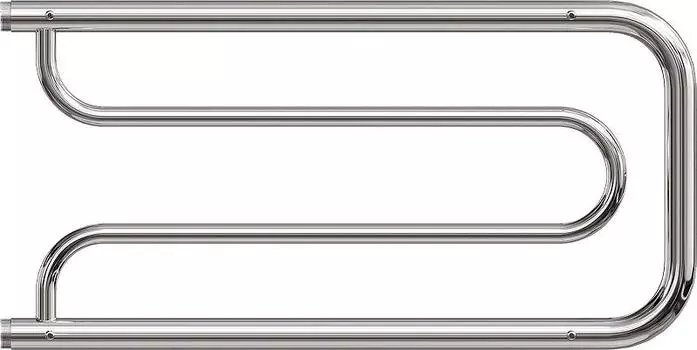 Полотенцесушитель водяной Point PN21337P 320x700 Фокстрот с полкой, хром