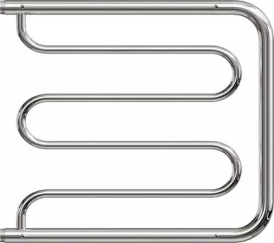 Полотенцесушитель водяной Point PN25666P 600x600 Фокстрот с полкой, хром