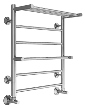 Полотенцесушитель водяной Terminus Анкона П6 500x600 4670078529954 с полкой, хром