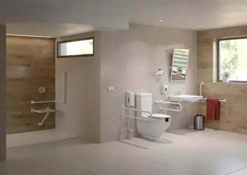 Поручень для ванной Nofer 15051.60.W белый