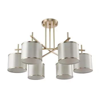 Потолочная люстра Crystal Lux Sergio PL6 Gold
