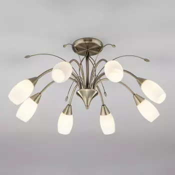 Потолочная люстра Eurosvet 30280/8 античная бронза