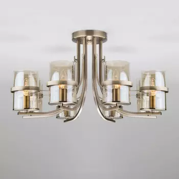 Потолочная люстра Eurosvet 60085/8 античная бронза