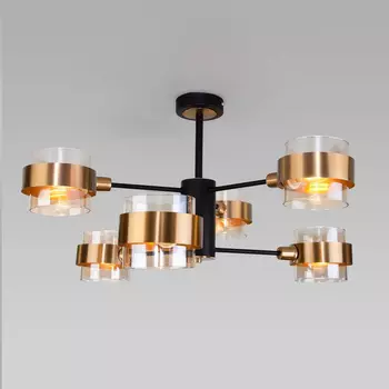 Потолочная люстра Eurosvet Arcada 70127/6 черный