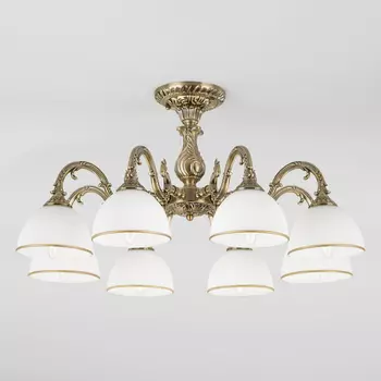 Потолочная люстра Eurosvet Caldera 60106/8 античная бронза