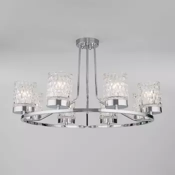 Потолочная люстра Eurosvet Calle 60127/8 хром