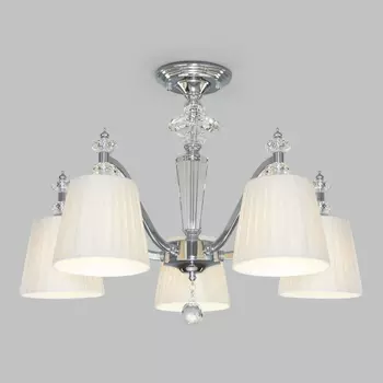 Потолочная люстра Eurosvet Diva 60122/5 хром