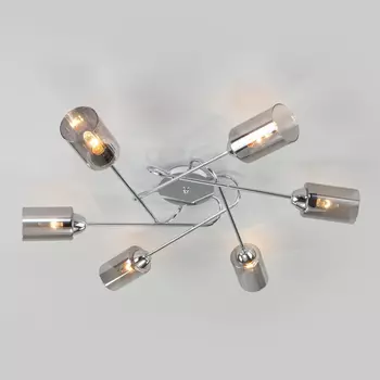Потолочная люстра Eurosvet Motive 30167/6 хром