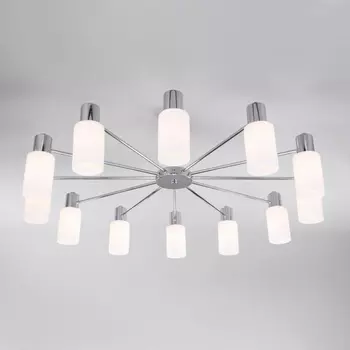 Потолочная люстра Eurosvet Vegga 70160/12 хром