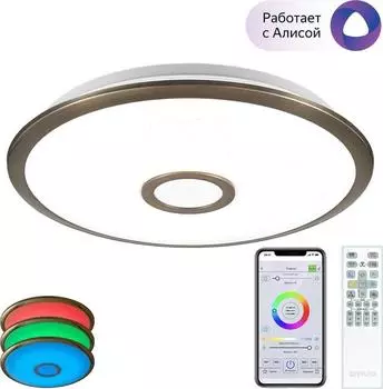 Потолочный светодиодный светильник Citilux Старлайт Смарт CL703A43G