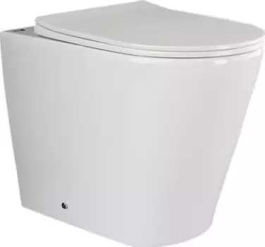 Приставной унитаз Ceramica Nova Highlight CN1812 с микролифтом, безободковый