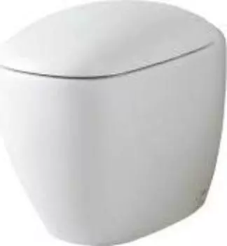 Приставной унитаз Geberit Citterio 500.512.01.1 безободковый, белый