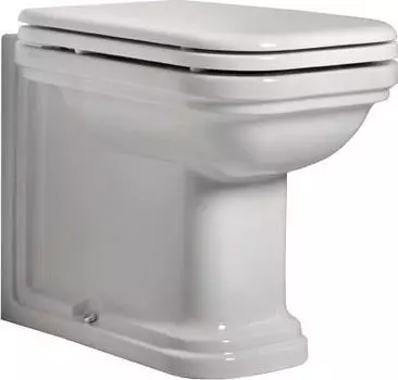 Приставной унитаз Kerasan Waldorf 411801, белый