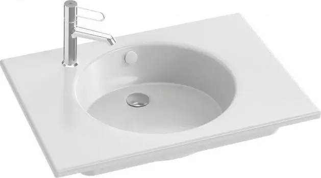 Раковина 71 см Jacob Delafon Odeon Rive Gauche EXAX112-Z-00, белый