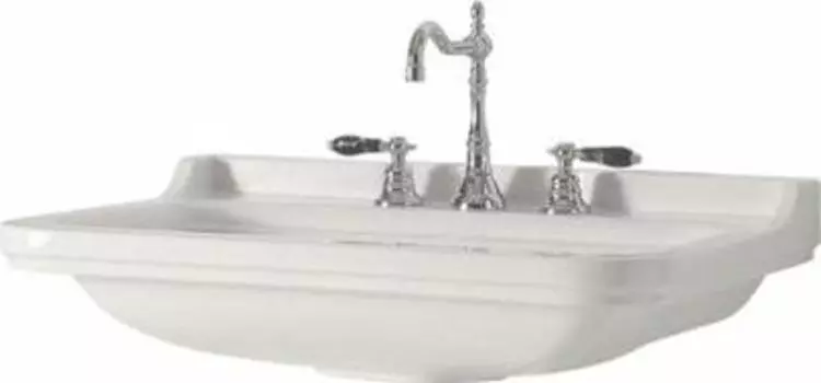 Раковина 80 см KERASAN Waldorf 4141K1bi/cr*3