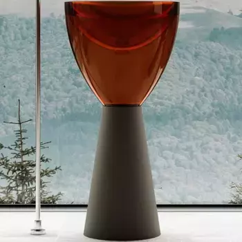 Раковина Abber Kristall AT2703Black-Opal коричневый, черный