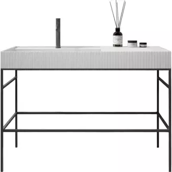 Раковина Abber Stein AS2647 белый, черный