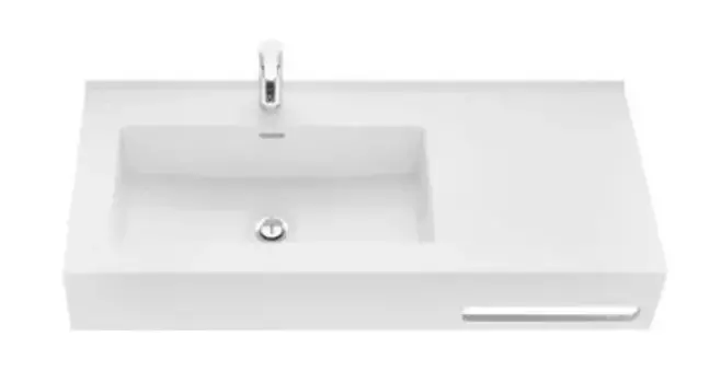 Раковина Акватон Квадро Про 1A733231QA01R белый