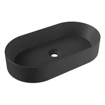 Раковина Alice Spy, 34240108, 65 см, фарфор, цвет черный матовый
