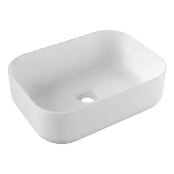 Раковина Alice Unica, 32190109, 50 см, фарфор, цвет белый матовый