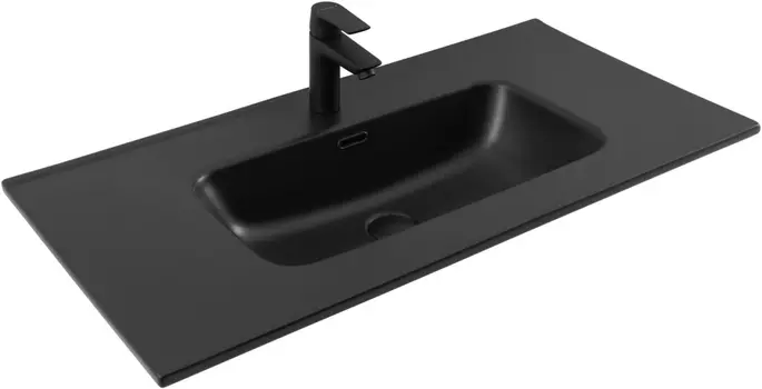 Раковина Aquanet Flat 00329256 черный