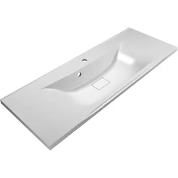 Раковина BelBagno BB1100/450-LV-MR-PR 110 см, белый