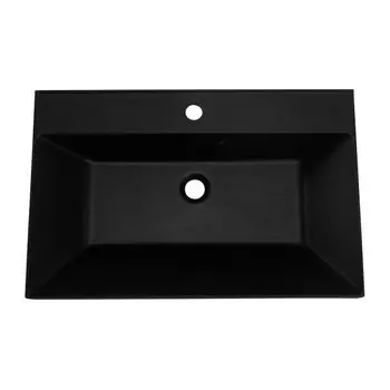 Раковина BelBagno BB700/450-LV-ART-AST-NERO 70 см, черный матовый