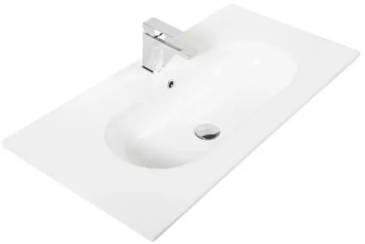 Раковина BelBagno BB-0674-75-LVB 75 см, белый
