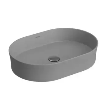 Раковина Berges Ego SL 181612 55 см, матовый серый