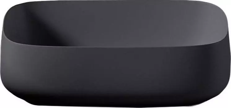 Раковина-чаша Artceram Cognac Quadro 56 см COL009 17 00, черный матовый