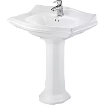 Раковина Creo Ceramique Dijon DI3000+DI3010 белый