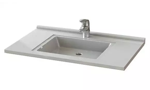 Раковина De Aqua Квадро 90 НФ-00007334 белый