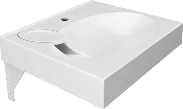 Раковина DIWO Анапа ARnS500 50 на стиральную машину, с кронштейнами