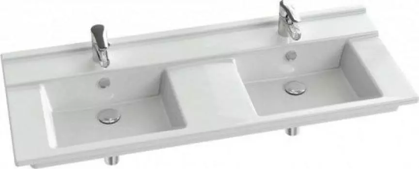 Раковина Jacob Delafon Struktura EXF112-00 120 см двойная