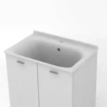 Раковина Kerasan Aquadom 029301*1 белый