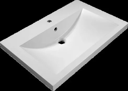 Раковина накладная 1MarKa Анита 75 У22677 белый