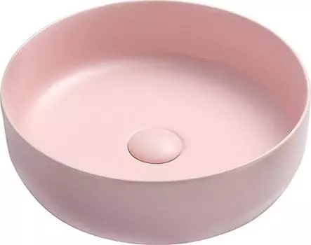 Раковина накладная 39 см Ceramica Nova Element CN6022MP, розовый матовый