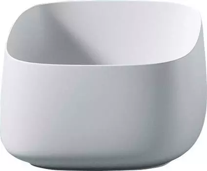 Раковина накладная 43 см ArtCeram Cognac COL006 05 00, матовый белый