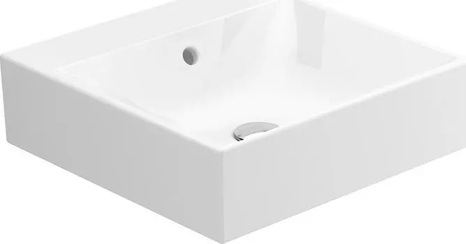 Раковина накладная 46 см Sanitana Albus S10085081100000, белый