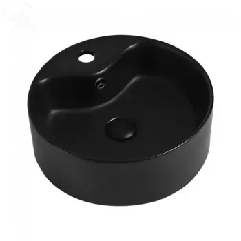 Раковина накладная Abber Bequem AC2104MB черный