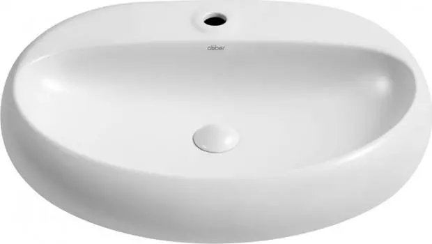 Раковина накладная Abber Bequem AC2112, белый