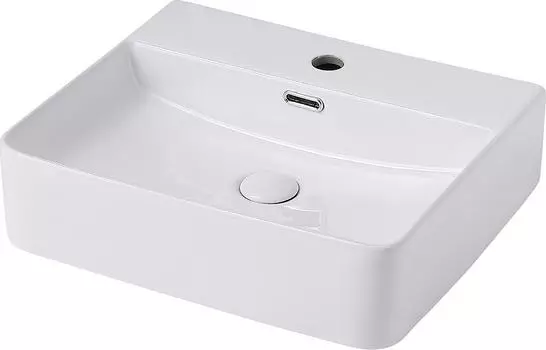 Раковина накладная Abber Rechteck AC2203, белый