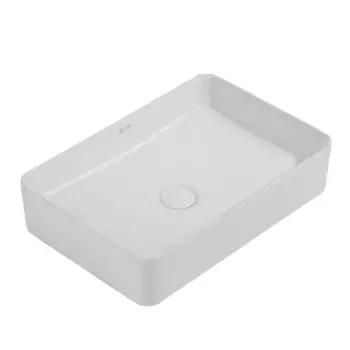 Раковина накладная Abber Rechteck AC2207 белый