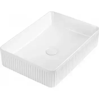 Раковина накладная Abber Rechteck AC2216 белый